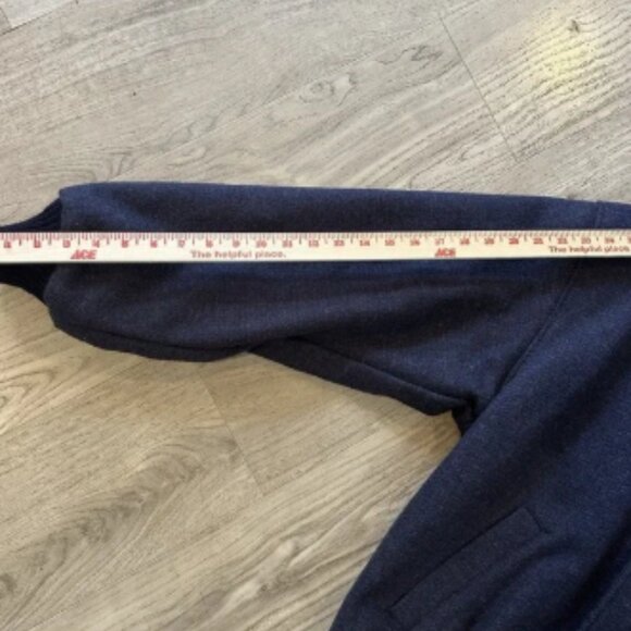 Vintage Pendleton Jacket /Coat Mens Large Blue Red Wool Tweed LOBO Bomber Flight - Picture 5 of 8